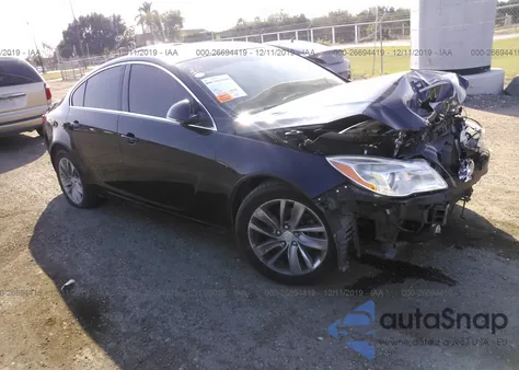 2014 Buick Regal Turbo z USA, uszkodzony, nr VIN 2G4GK5EX8E9212889